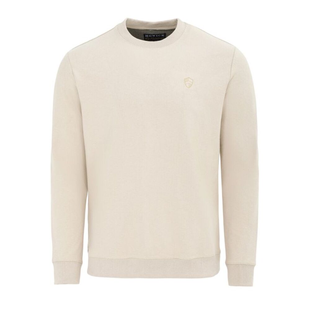 Howick Mens Logo Sweatshirt / Beige